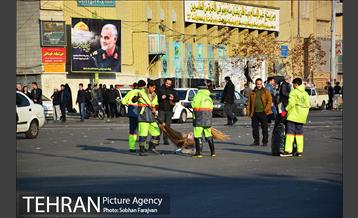 خدمات رسانی شهرداری تهران در آیین تشییع پیکر سردار شهید قاسم سلیمانی-3 5