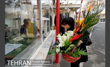 ادای احترام تهرانی ها به شهدای آتش نشان پلاسکو 11