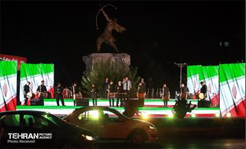 آیین رونمایی از مجسمه آرش کمانگیر 3