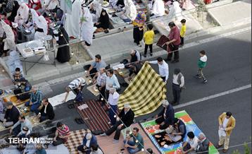 اقامه نماز عید سعید فطر در محله شهران 36