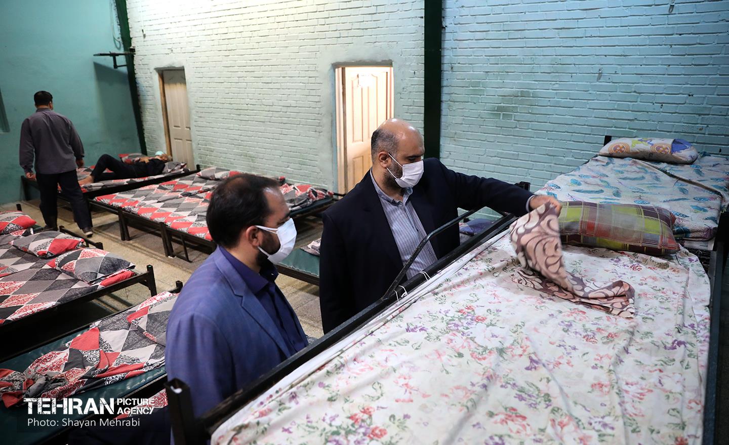 بازدید معاون امور فرهنگی و اجتماعی شهرداری تهران از گرمخانه خاوران 10