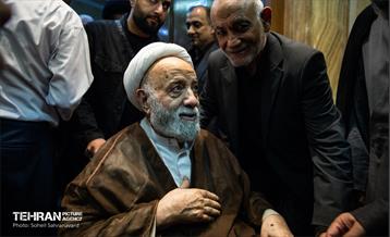 مراسم ختم مادر شهیدان مظفر