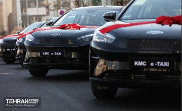 آیین رونمایی از تاکسی‌های برقی  18