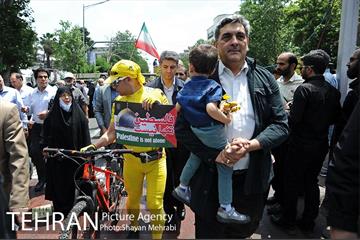 حضور شهردار تهران در راهپیمایی روز قدس 17