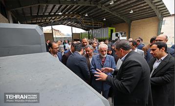 آیین بهره‌برداری و آغاز عملیات احداث ۵ پروژه زیست محیطی شهرداری تهران 17