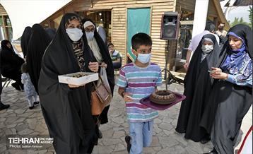 "کیک پزون نذری" در بوستان آب و آتش 22