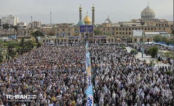 نماز عید سعید فطر در حرم حضرت عبدالعظیم حسنی (ع) 10