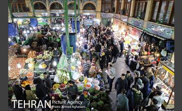 خرید شب عید، بازار تجریش 22