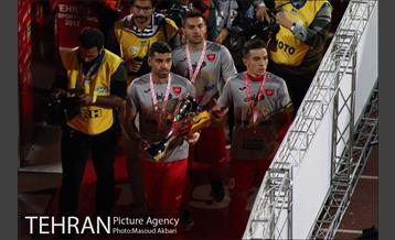 جشن قهرمانی تیم فوتبال پرسپولیس