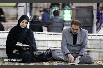 مراسم احیای شب نوزدهم در امامزاده سید جعفر و حمیده خاتون(ع) 24
