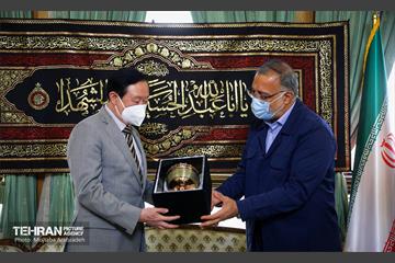 دیدار سفیر چین با شهردار تهران 12