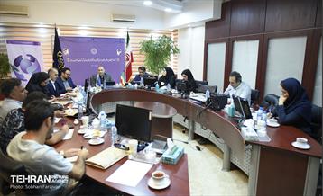 نشست خبری مدیرعامل سازمان سرمایه گذاری و مشارکت های مردمی شهر تهران 3