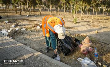 خدمات رسانی شهرداری منطقه 5 در پایانه مرزی مهران 18