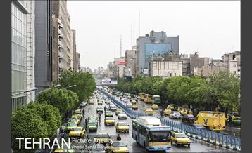 باران بهاری در تهران 14