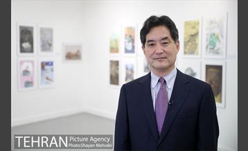 بازدید سفیر ژاپن از نمایشگاه تهران از منظر هنرمندان 14