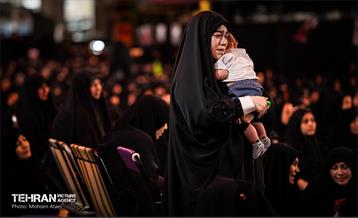 عزاداری شب چهارم محرم در هیئت ریحانة الحسین 55