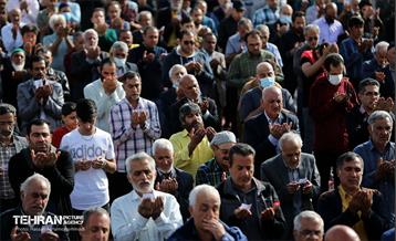 اقامه نماز عید فطر در حرم حضرت عبدالعظیم حسنی(ع) 6