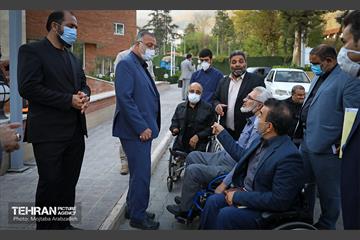بازدید شهردار تهران از آسایشگاه جانبازان بقیه الله 23