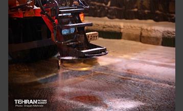 بارش برف زمستانی در معابر شمالی پایتخت - 1 38