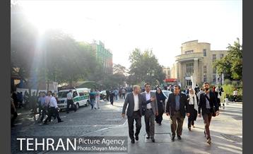 یازدید شهردار مونترال از بازار تهران 2