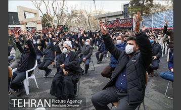 عزادارای ایام فاطمیه در میدان ابوذر 19