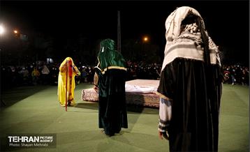 تعزیه خوانی در باغ راه حضرت زهرا(س) 18