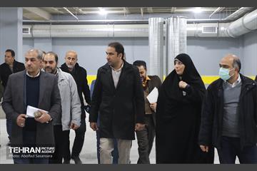 بازدید معاون فنی و عمرانی شهرداری تهران از پروژه‌های منطقه هشت 1