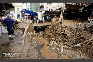 سیل در منطقه کَن