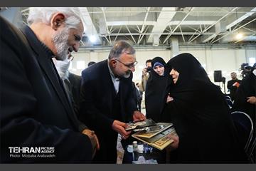 آیین افتتاح مراکز توانمندسازی کوثر و بهسازی۴۰۰معبر پایتخت 35