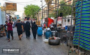 جمع آوری موکب های مردمی در شهر کربلا 9