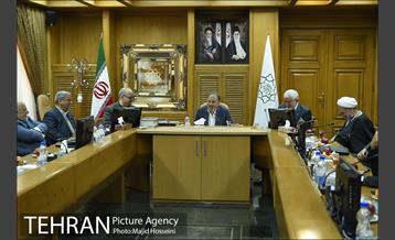 مراسم معارفه دکتر شجاع پوریان با حضور شهردار تهران 12