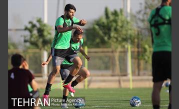 تمرین تیم ملی فوتبال ایران پیش از دیدار دوستانه با توگو 19