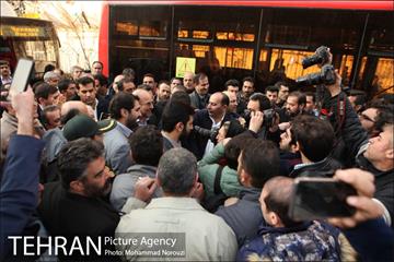 آیین رونمایی و بهره برداری از ناوگان حمل و نقل پاک با حضور دکتر قالیباف 29