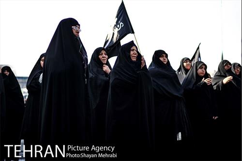 اجتماع عزاداران فاطمی در میدان هفت تیر 8