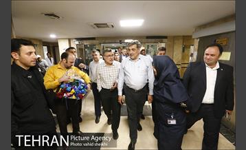 بازدید شهردار تهران از بیمارستان سینا  6