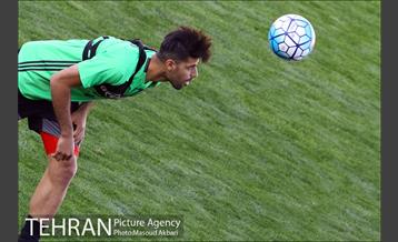 تمرین تیم ملی فوتبال