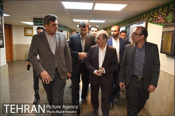 مراسم معارفه دکتر پیروز حناچی معاون فنی و عمران شهرداری تهران 1