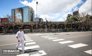 طرح ساماندهی موقت دستفروشان و بساط‌گستران 26