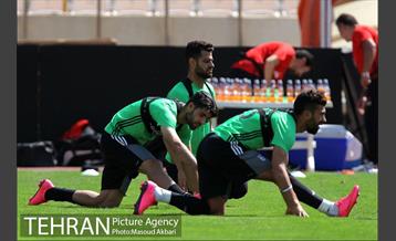 تمرین تیم ملی فوتبال 11