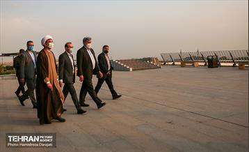 آئین افتتاح آمفی تئاتر روباز باغ کتاب تهران  8