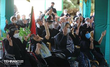 مراسم عزاداری حضرت اباعبدالله الحسین (ع) در آسایشگاه کهریزک 9