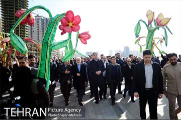 آیین بهره برداری از ۵۵ پروژه مدیریت شهری در منطقه ۲۲ تهران 12