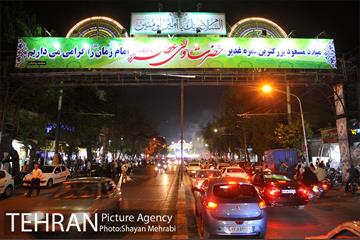 خیابان های تهران در شب میلاد امام زمان (عج) 14