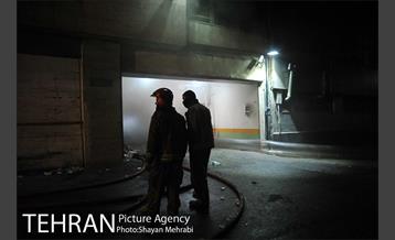 آتش سوزی در ساختمان برق حرارتی 19