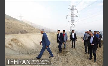 بازدید شهردار تهران از پروژه درختکاری کمربند سبز تهران  21