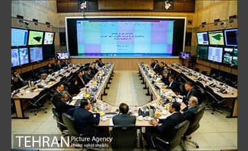 بازدید اعضای کمیسیون عمران مجلس از ستاد فرماندهی و مدیریت بحران شهرداری 15