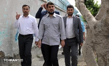 حضور رئیس کمیسیون شهرسازی شورای شهر تهران در منطقه ۱۷  19