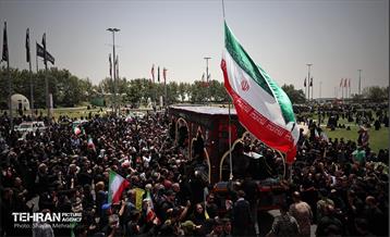 تشییع شهدای اقتدار ملی در تهران - 4 13