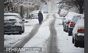 بارش برف زمستانی در تهران-2 3