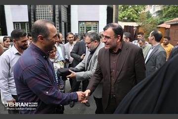 مراسم بدرقه کاروان اعزامی کارکنان شهرداری تهران به عتبات عالیات 7